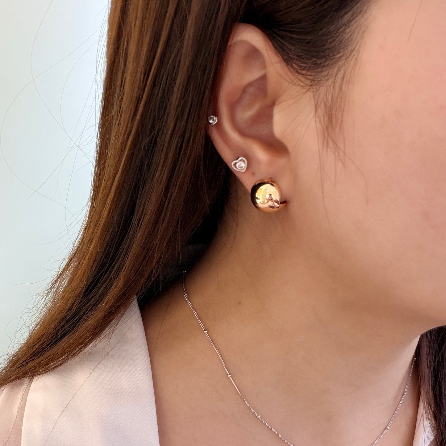 Luna Dome Earrings