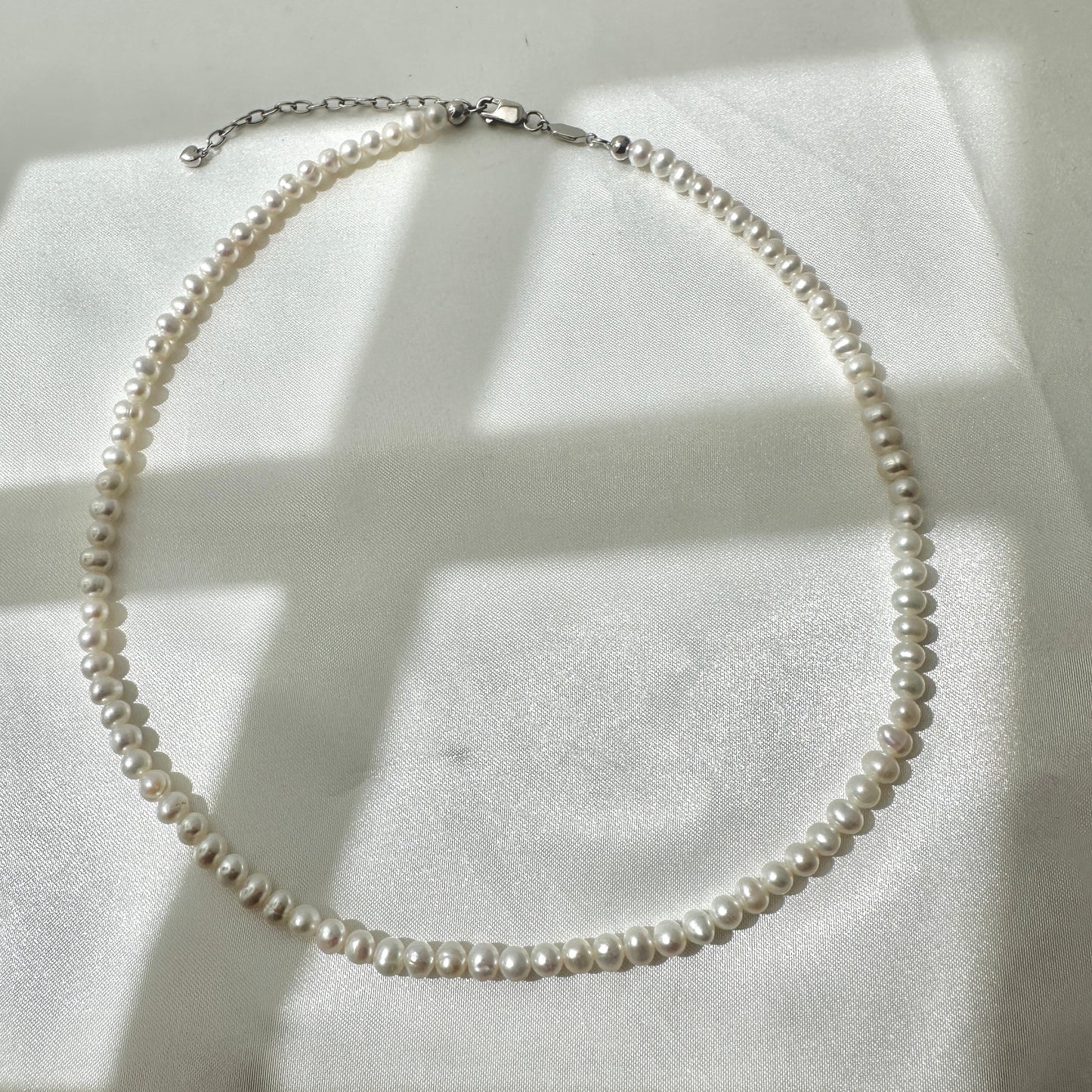 Small Full Pearl Necklace