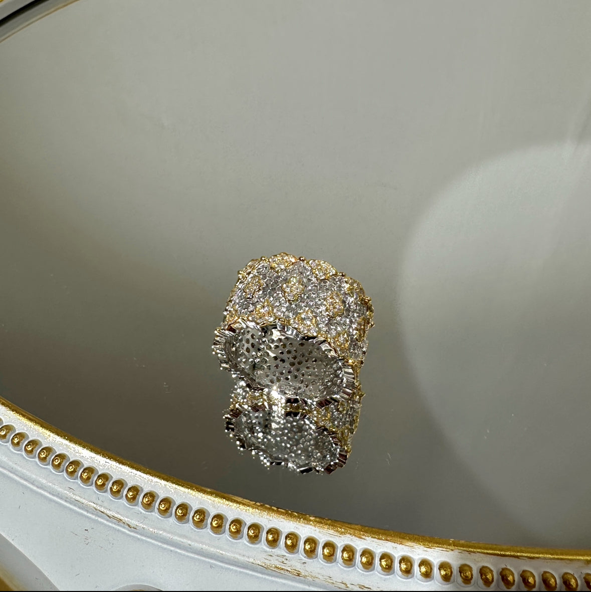 Lace Wide Ring