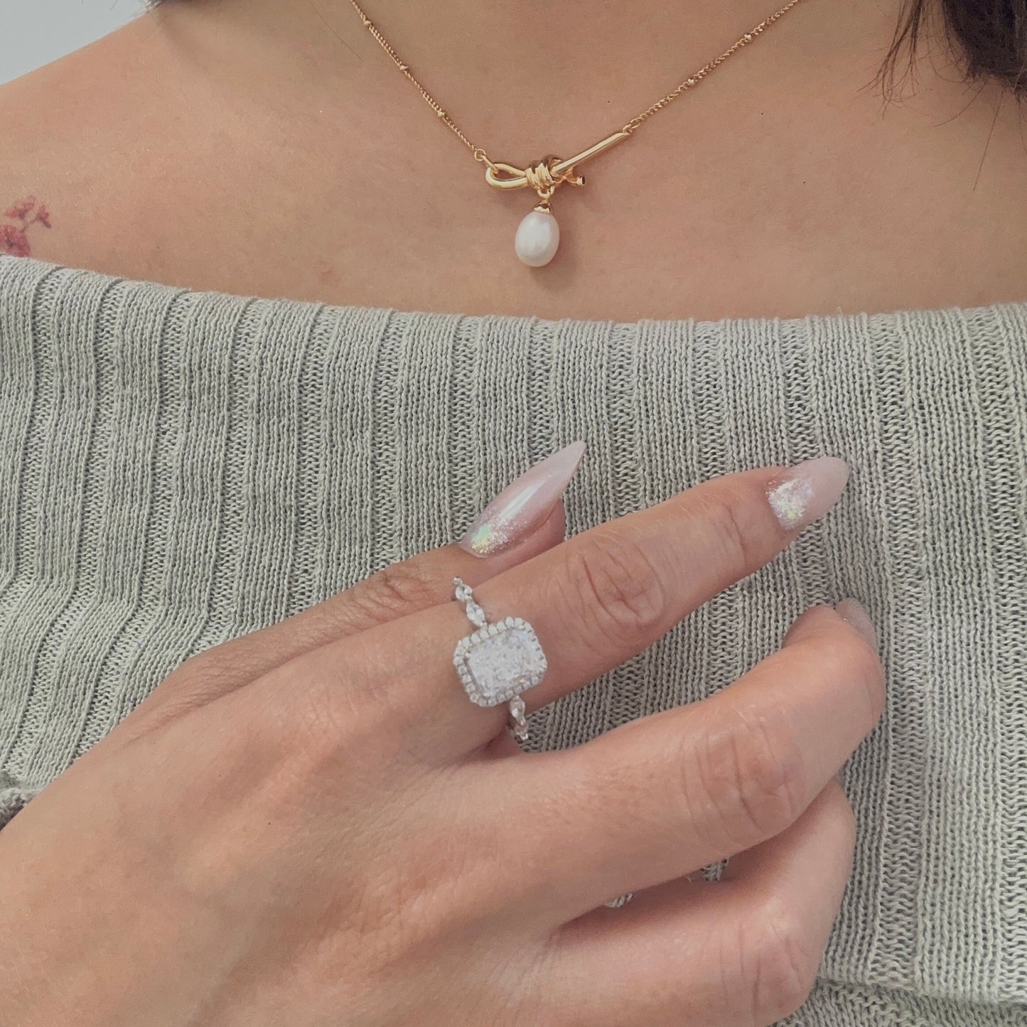 Radiant Diamond Ring