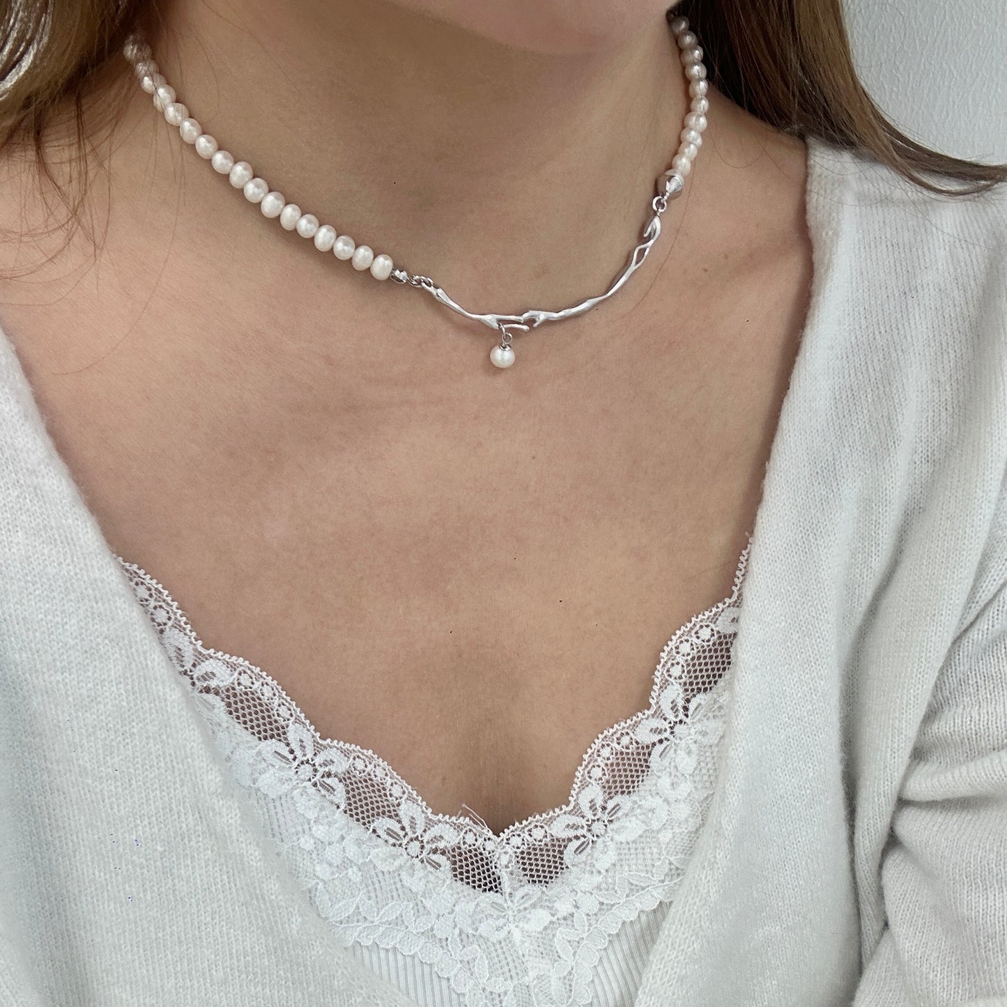 Pearl Choker Necklace