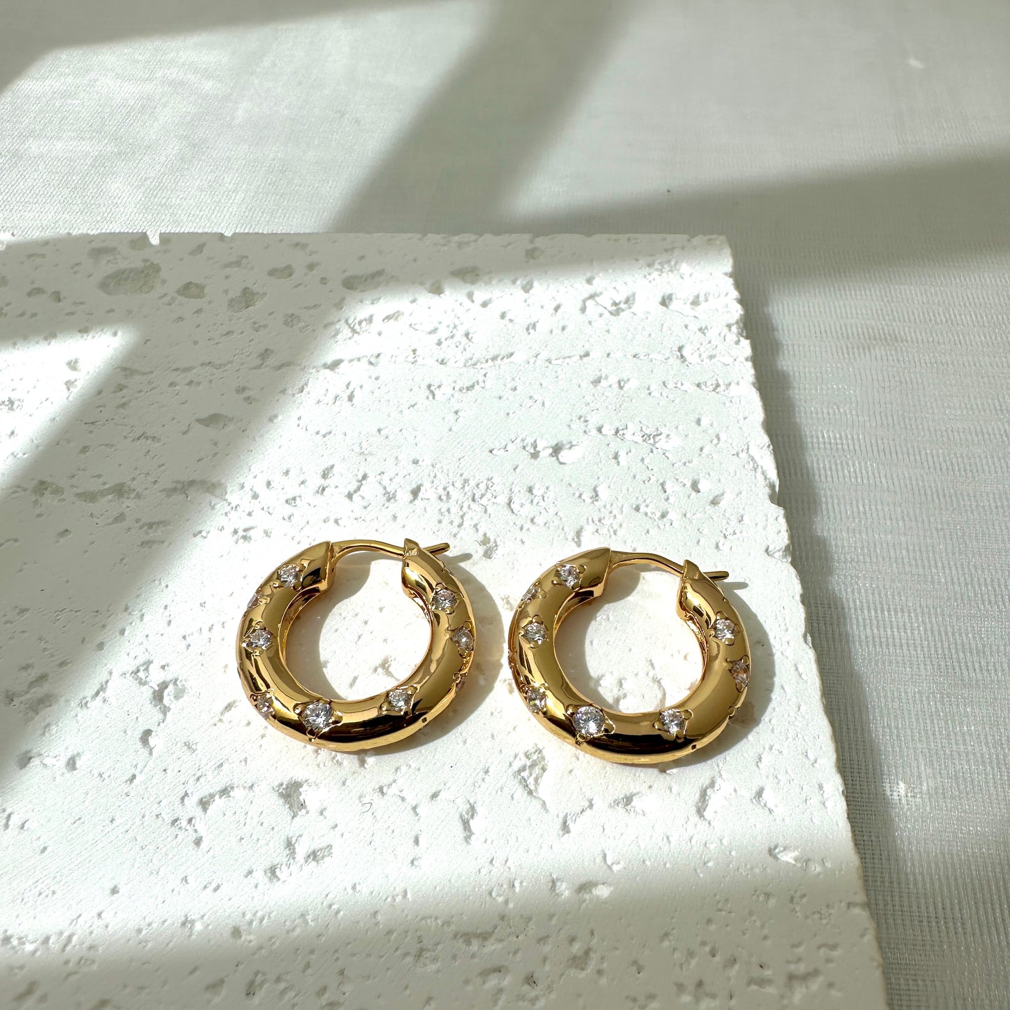 Luxe Diamond Hood Earring