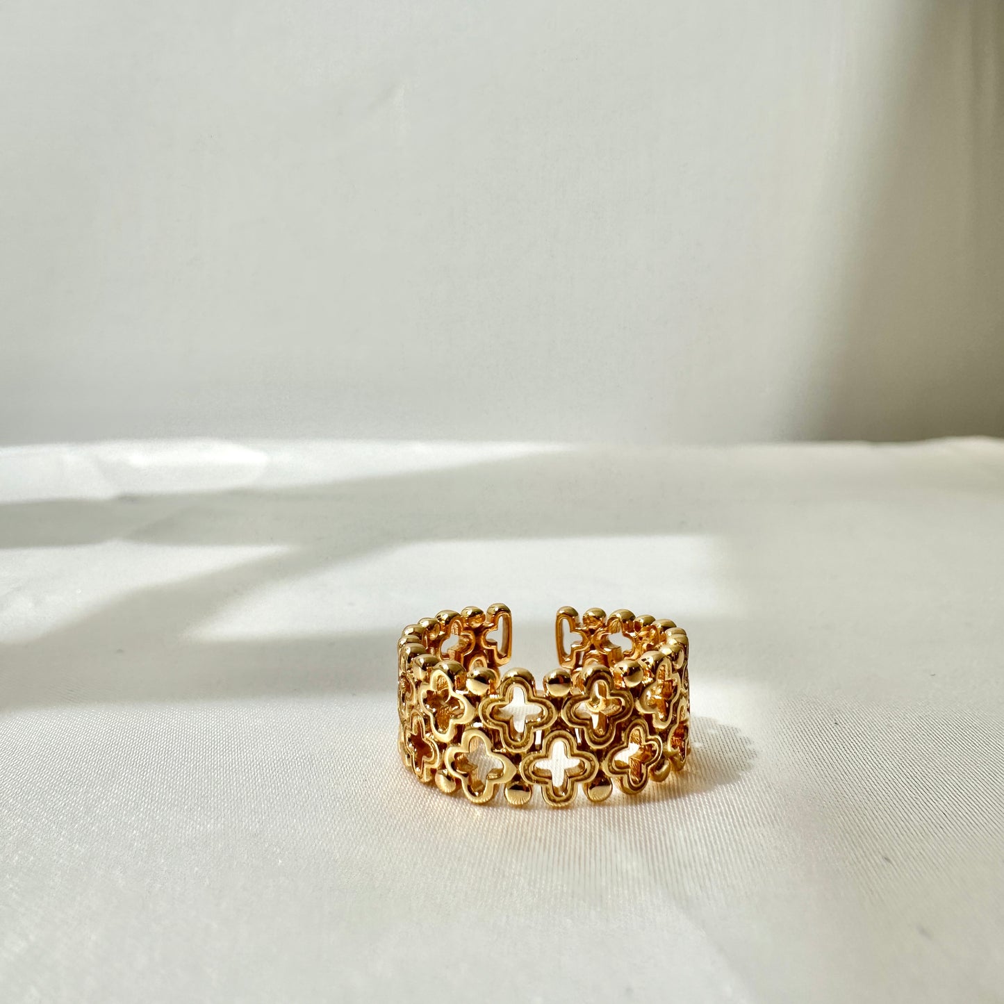 Lucky Charm Silver Ring