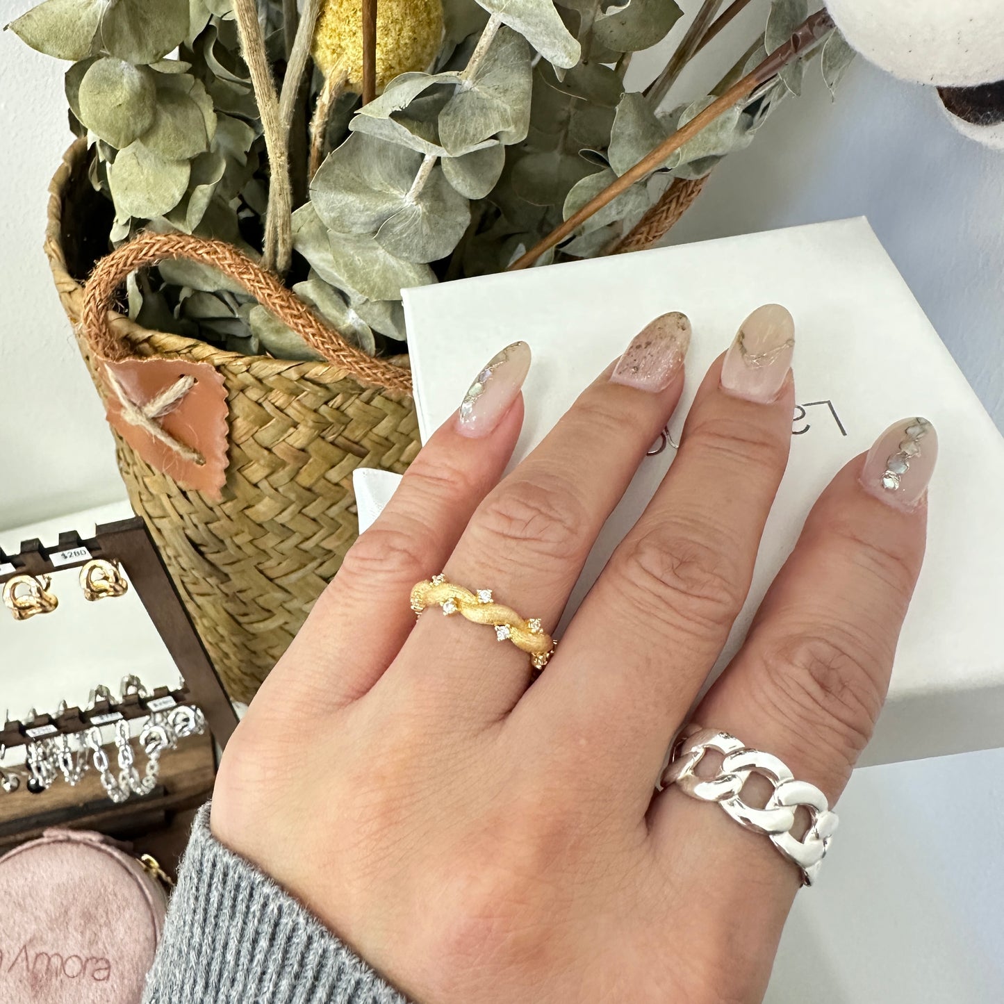 Brushed Finish Ring