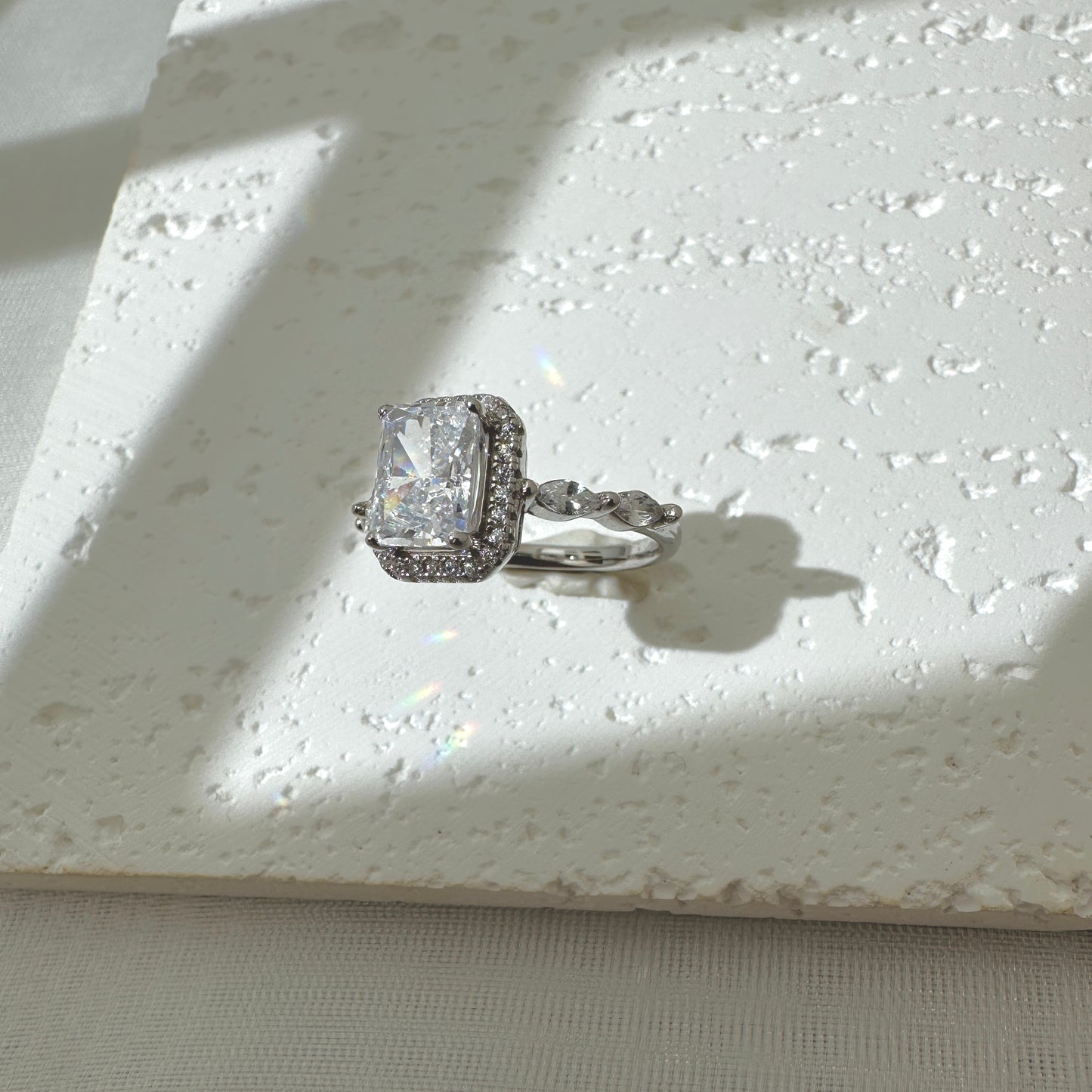 Radiant Diamond Ring