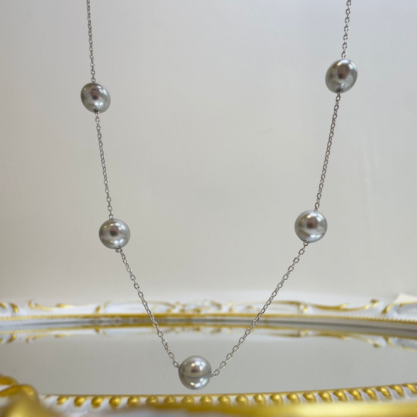 Serene Layers Pearl Necklace