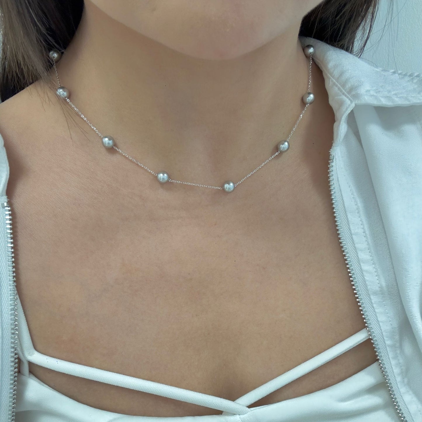 Serene Layers Pearl Necklace