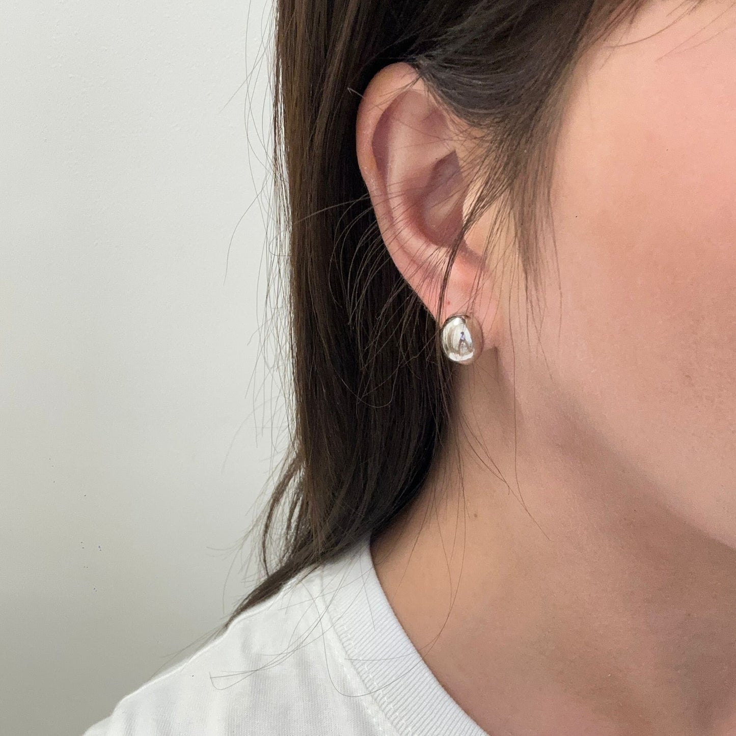 Satin Pebbles Earring