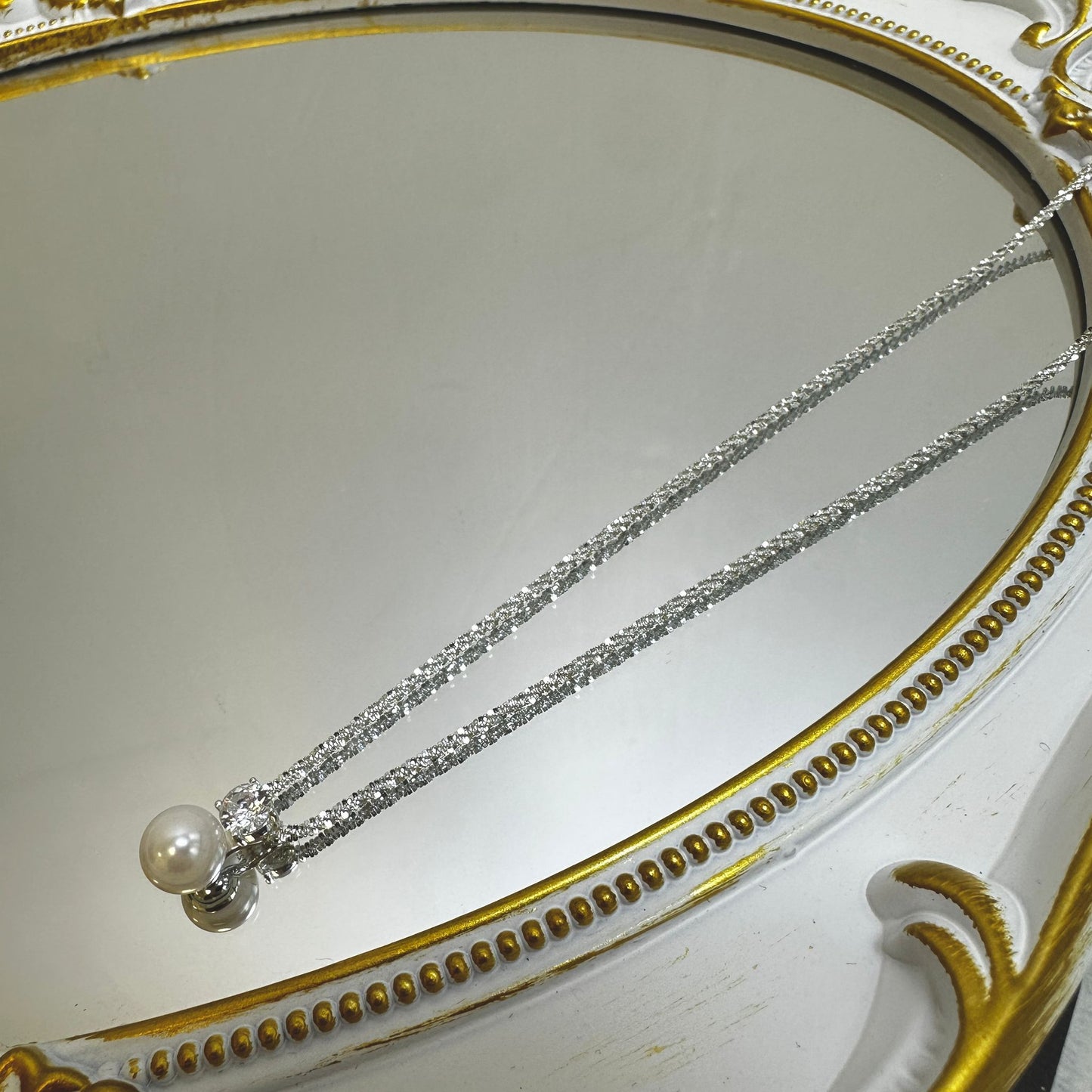 Lumière Pearl Drop Necklace
