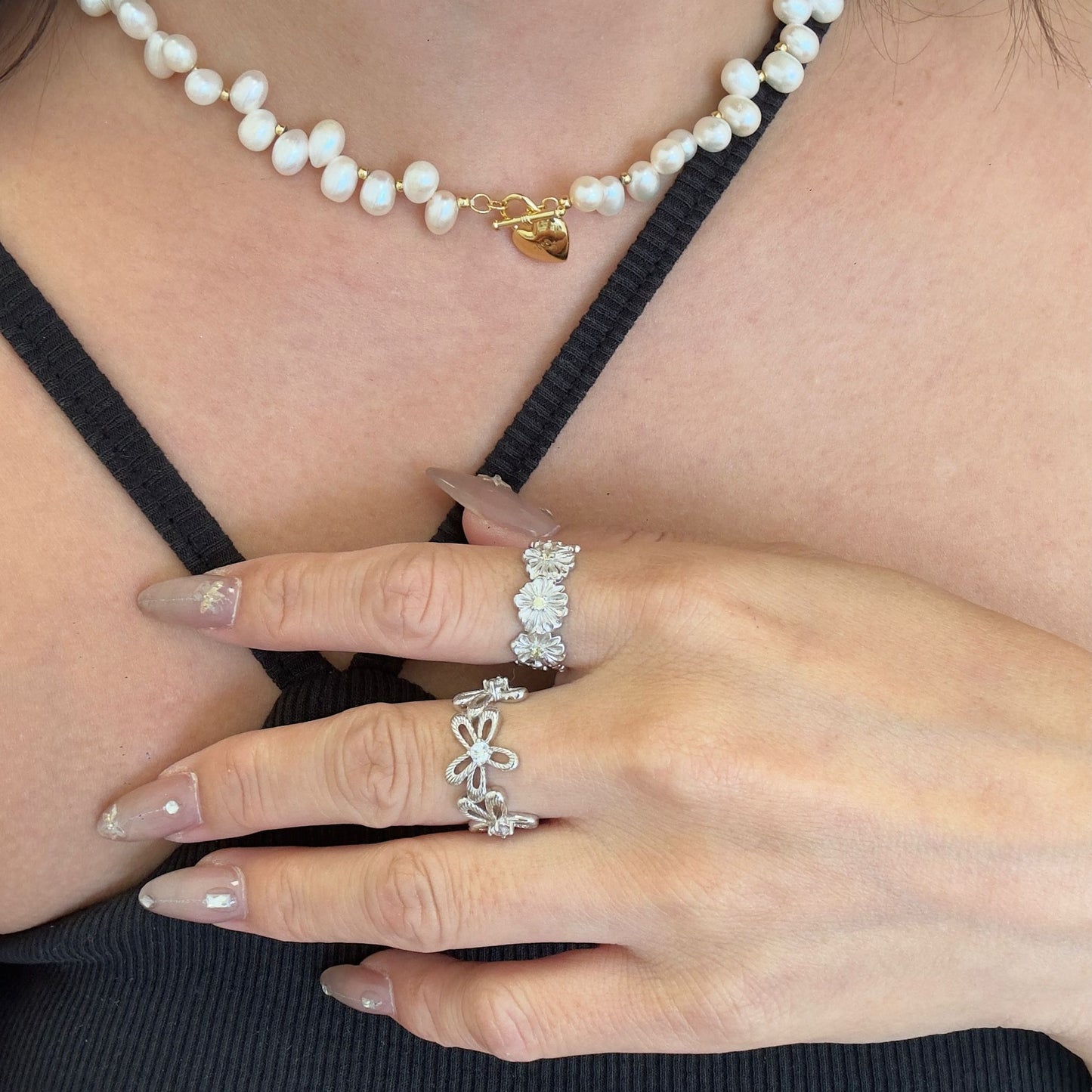 Blooming Daisies Ring