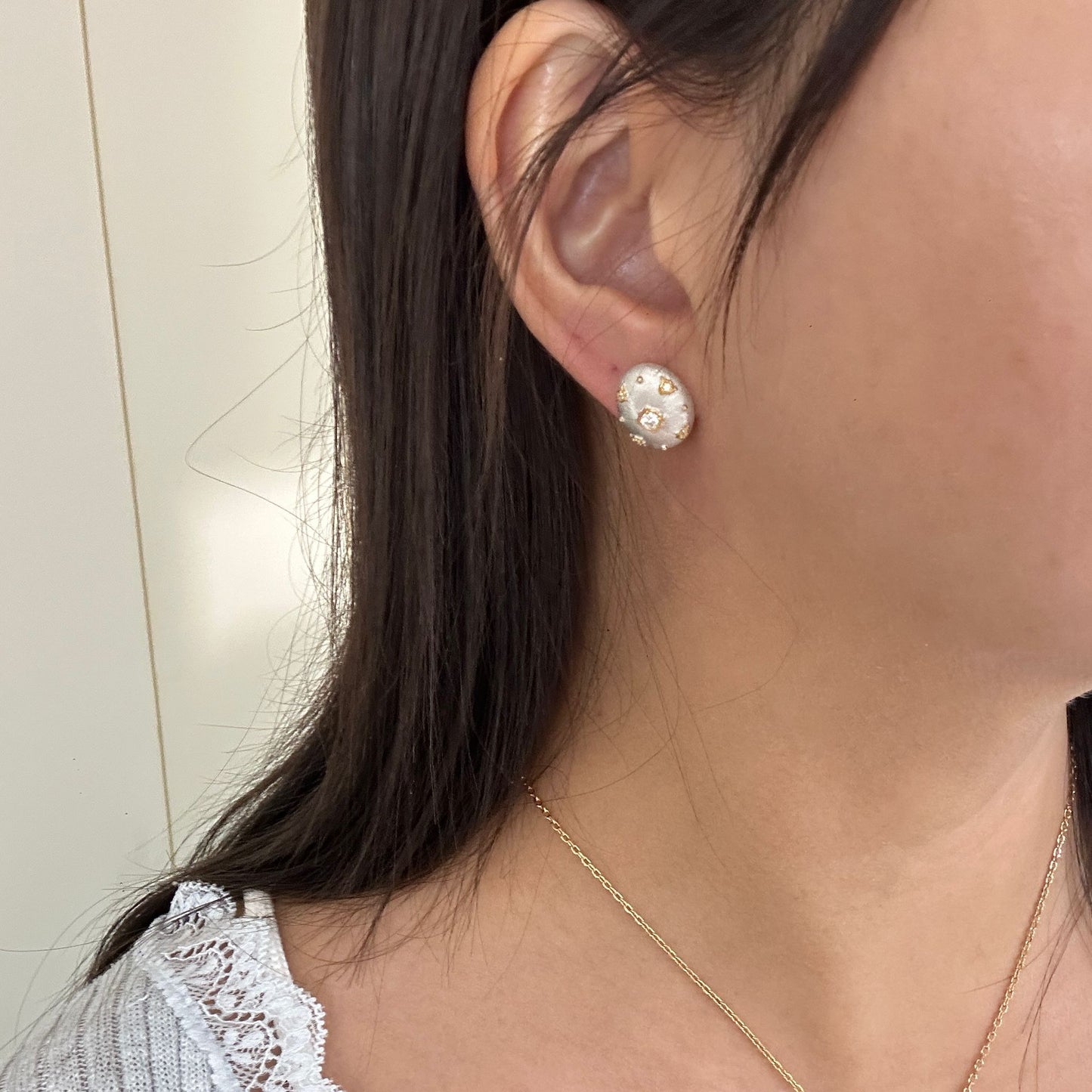 Celestial Bloom Stud Earring