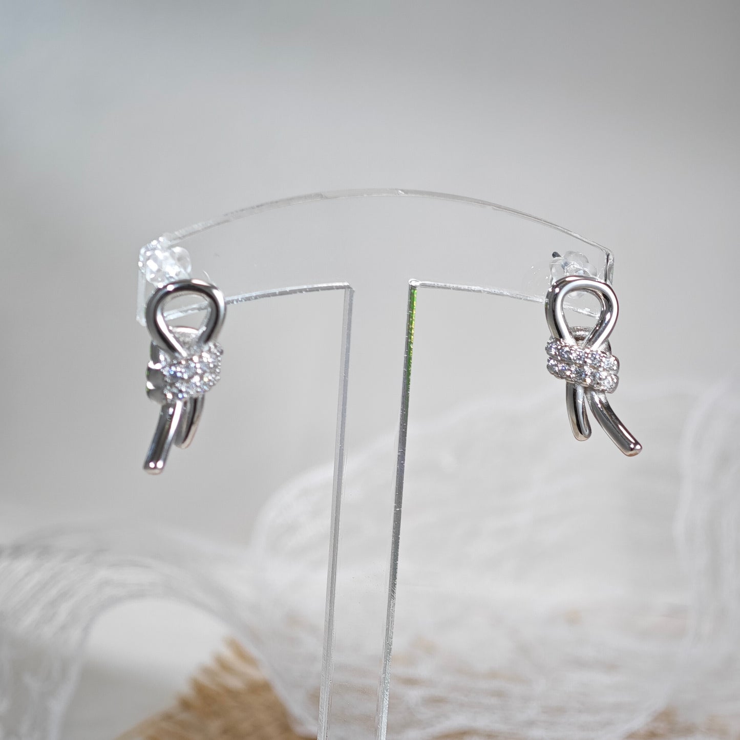 Amour Bow Earrings