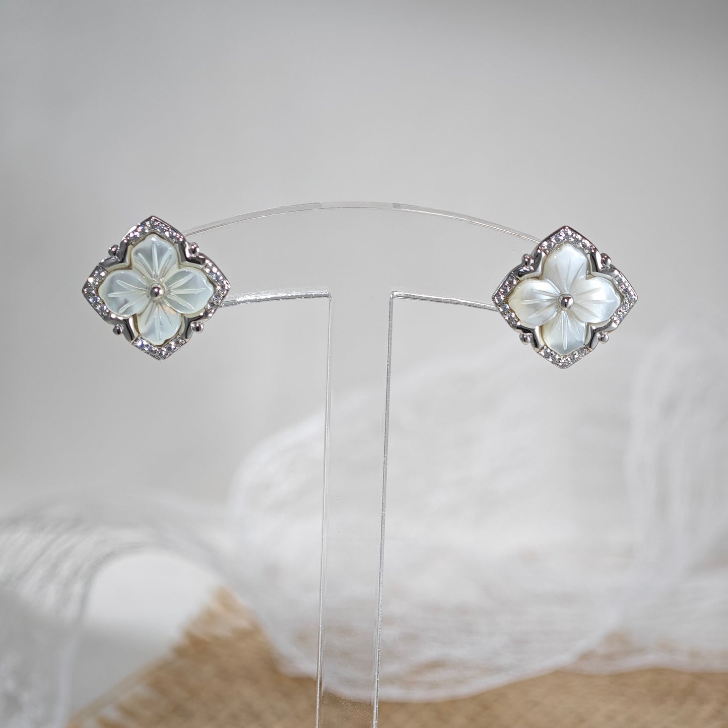 Bloom Mother of Pearl Studs