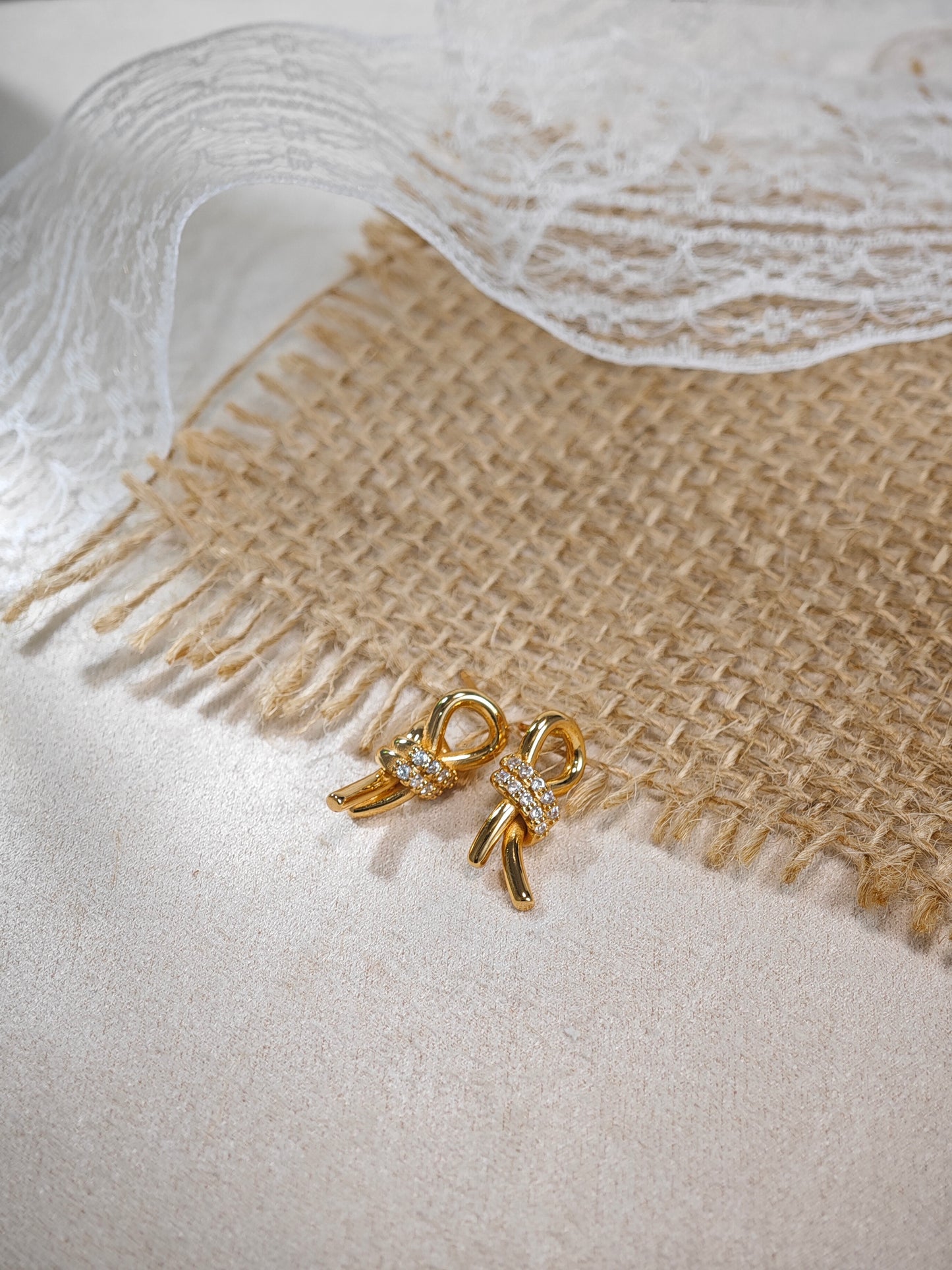 Amour Bow Earrings