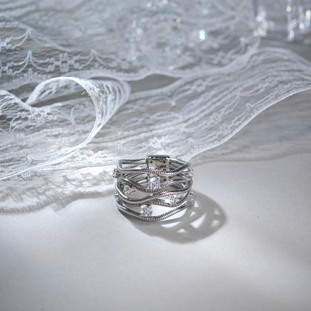 Celeste Wave Ring