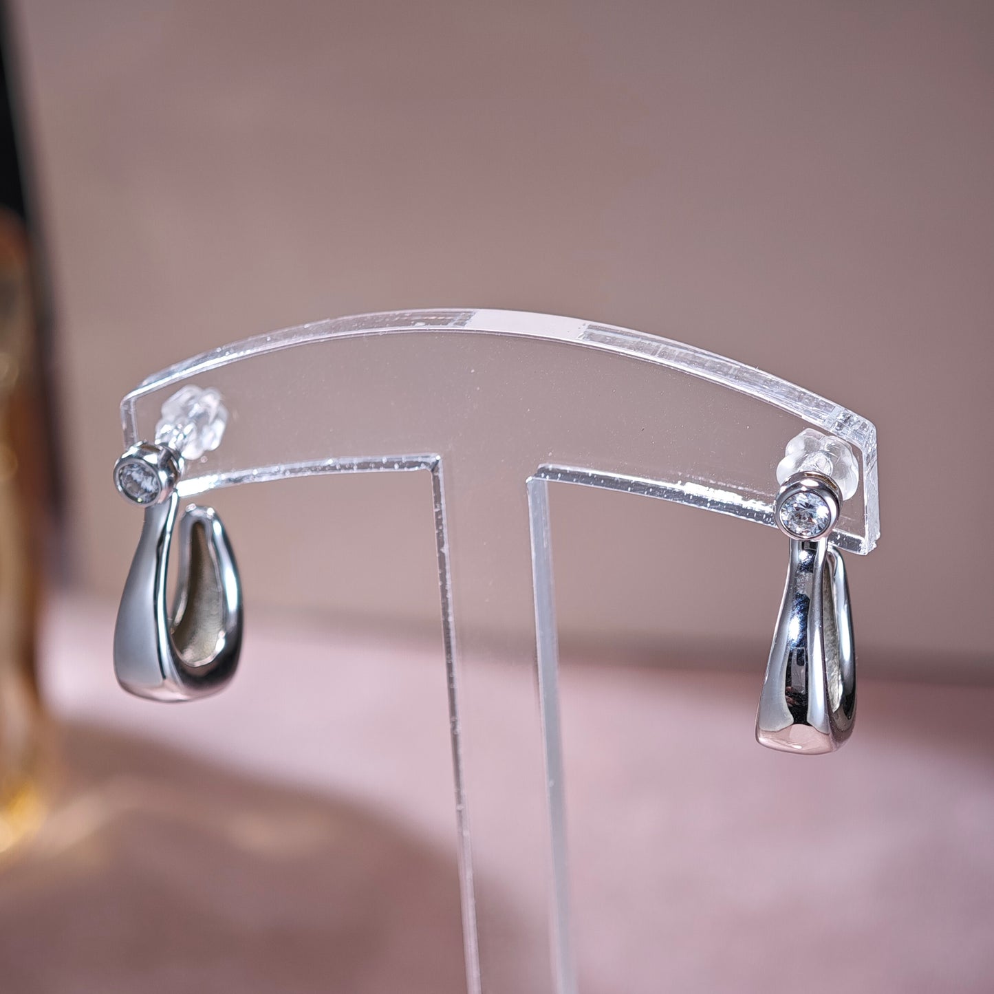 Twist Drop 2-Way Earrings