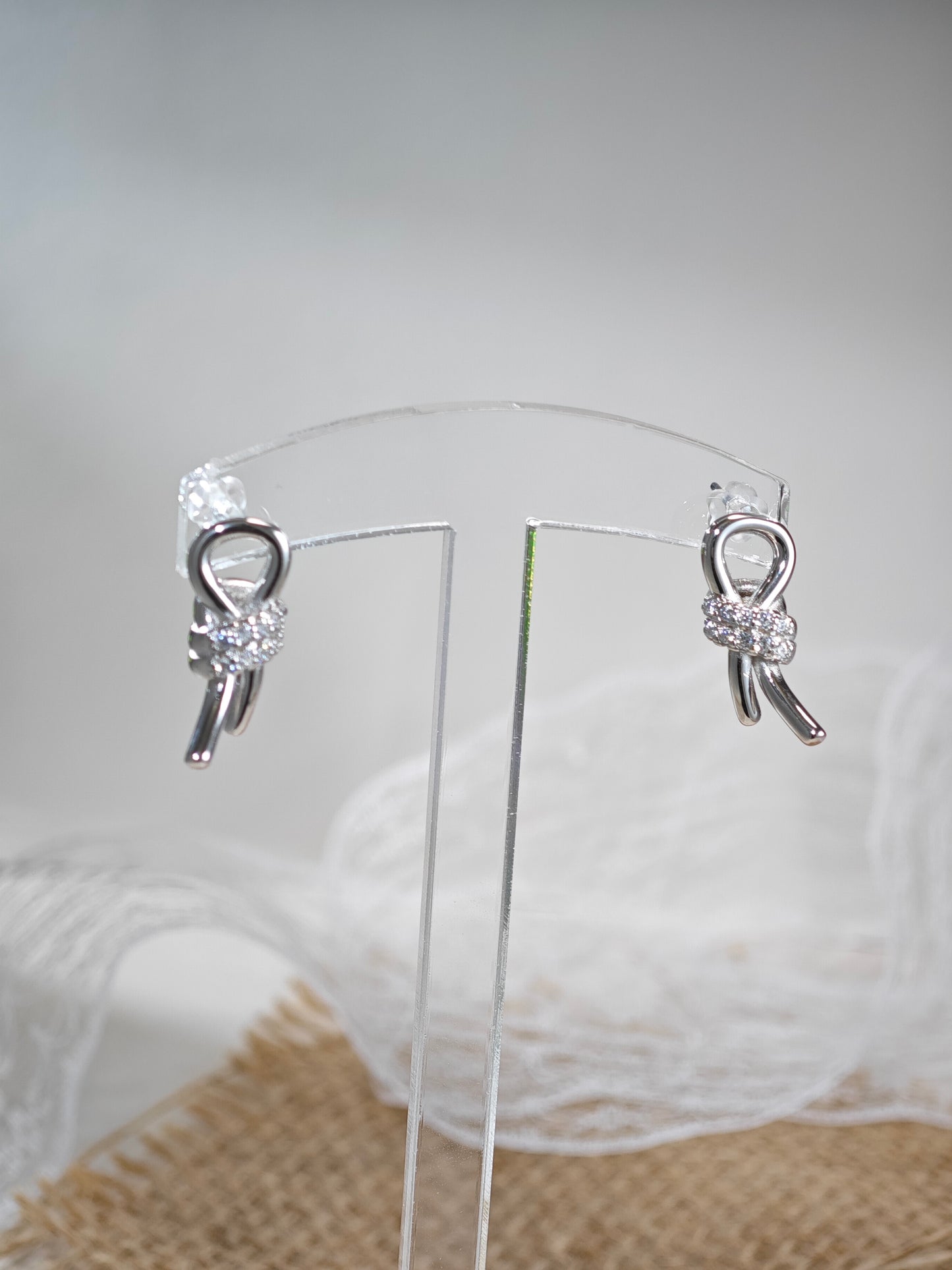 Amour Bow Earrings