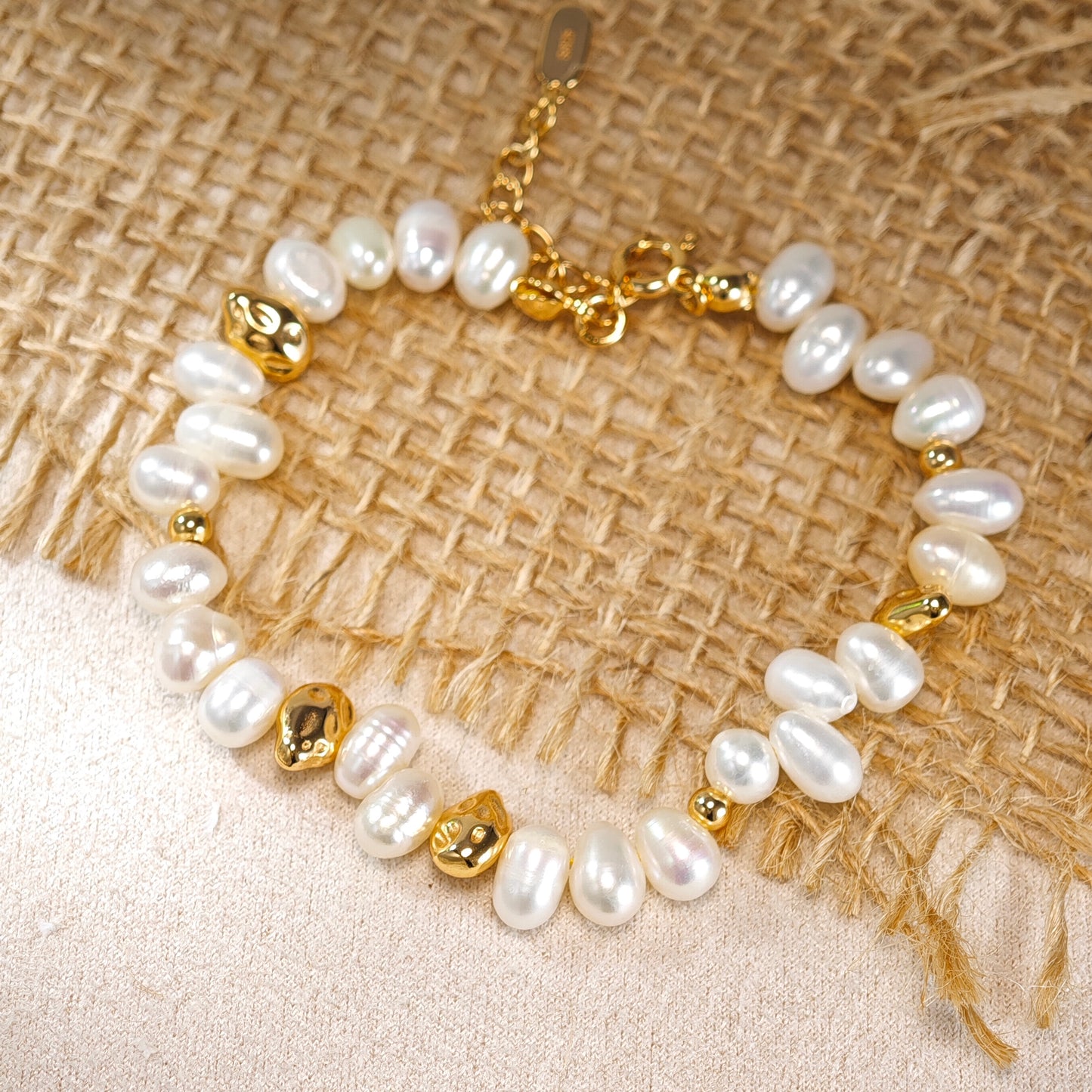 Aurora Organic Pearl Bracelet