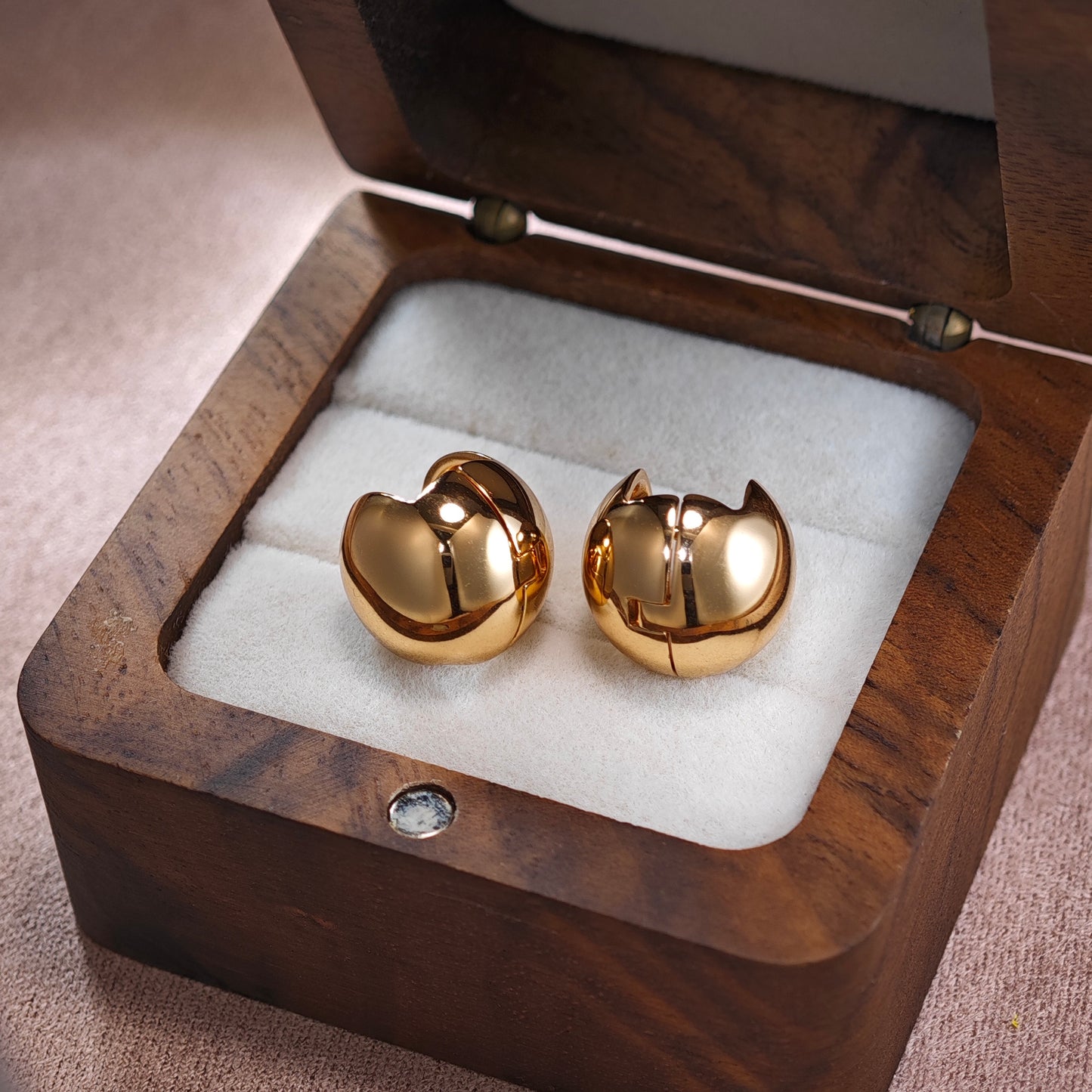 Luna Dome Earrings