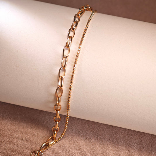 Dual Grace Layered Bracelet