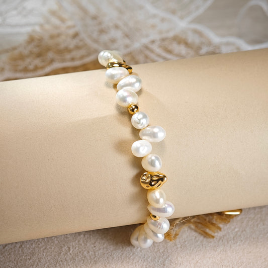 Aurora Organic Pearl Bracelet