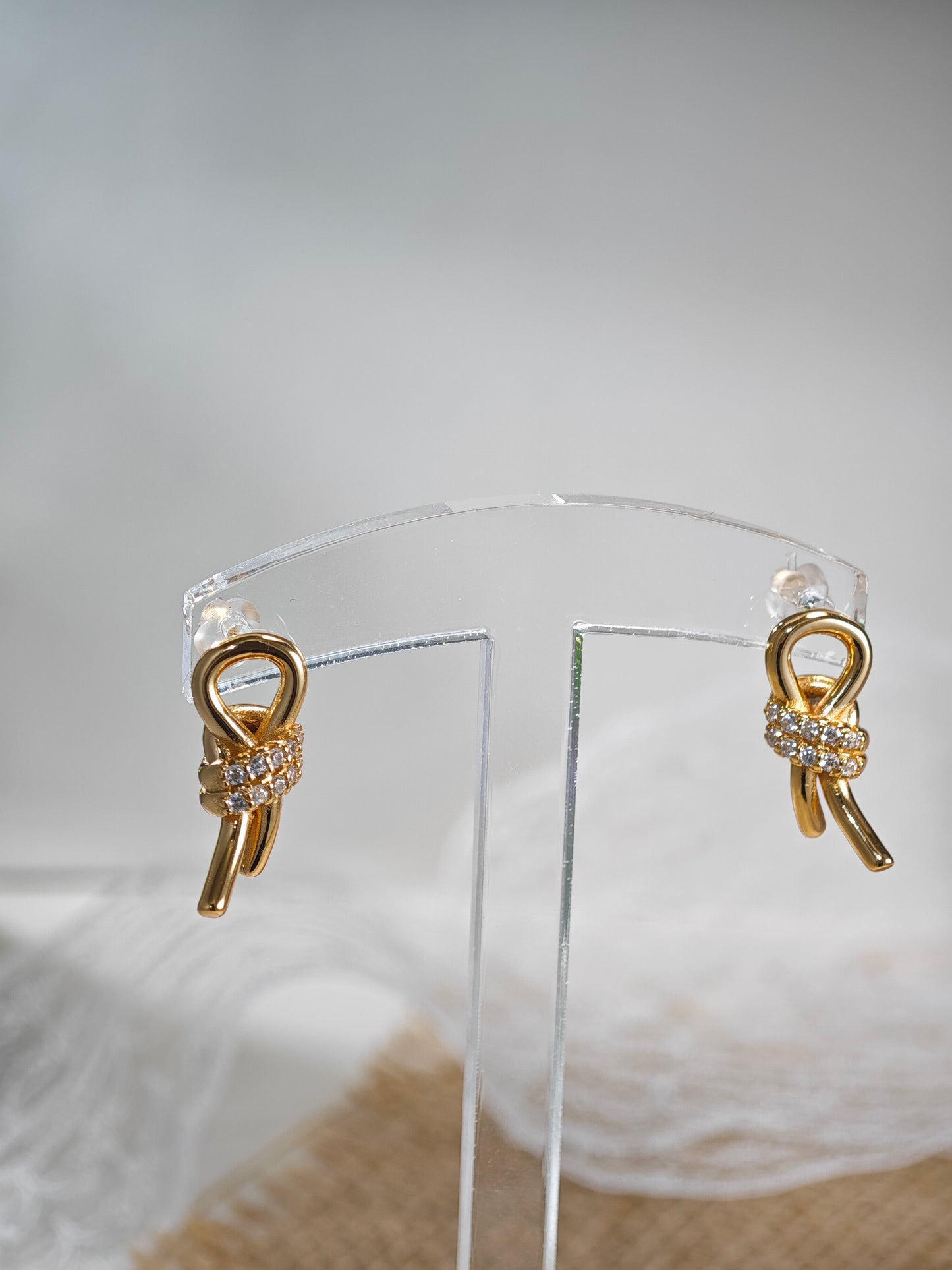 Amour Bow Earrings