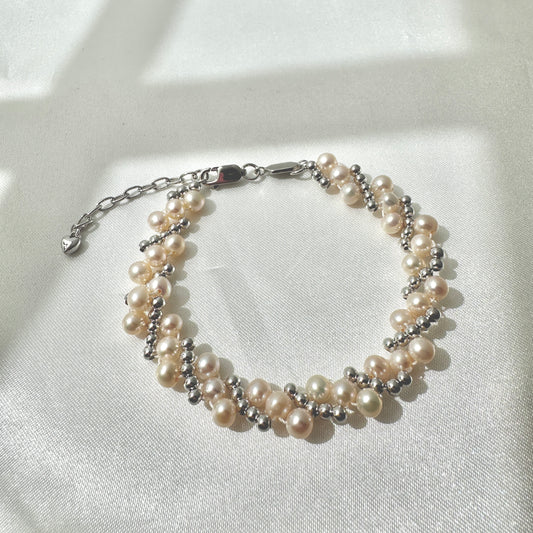 Full Round Pearl Bracelet