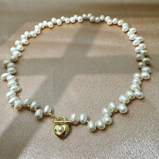 Pearl Silver Necklace