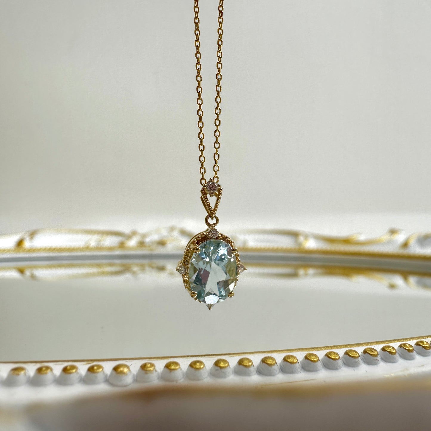 Aquamarine Necklace