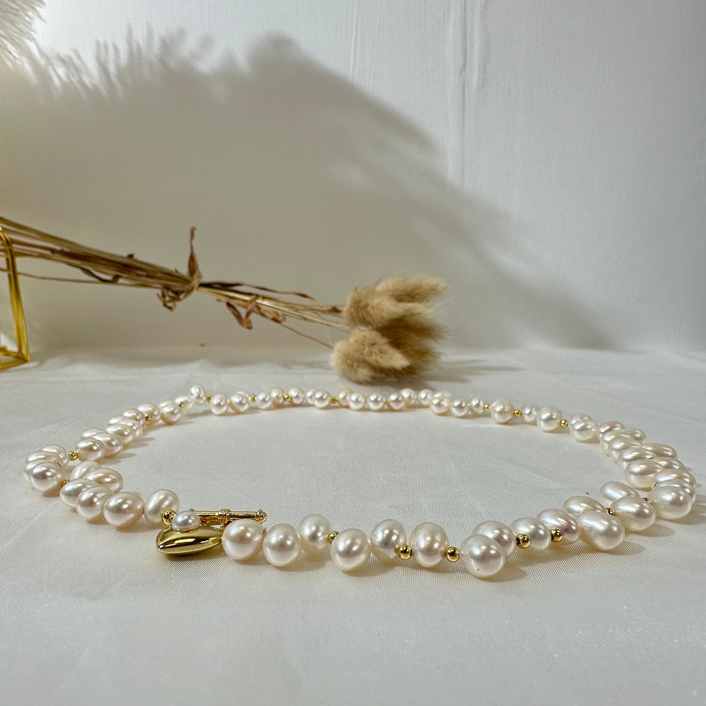 Pearl Silver Necklace