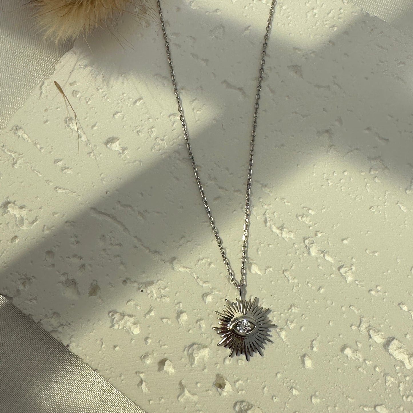 Sunny Silver Necklace