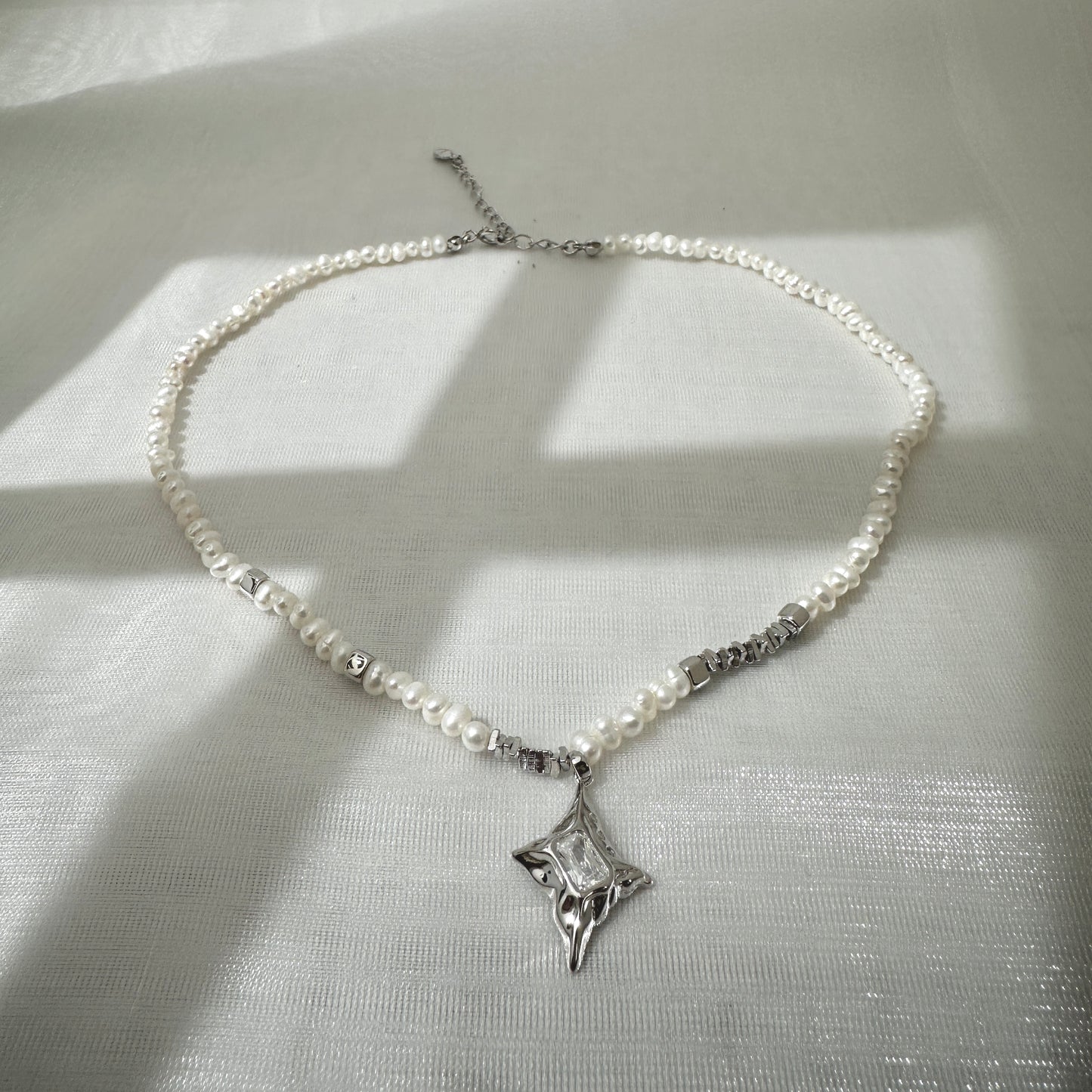 Lucky Star Pearl Necklace