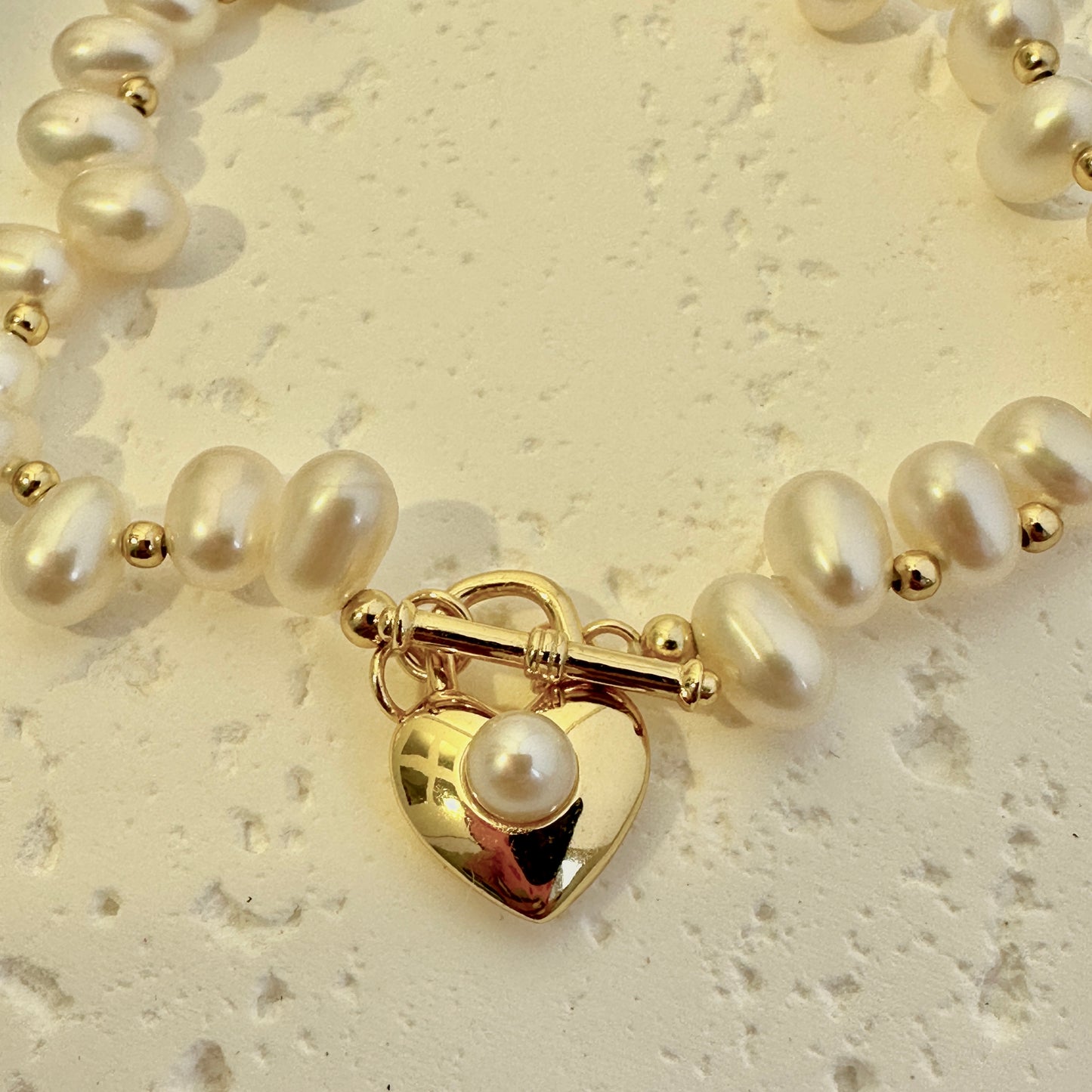 Pearl Silver Bracelet