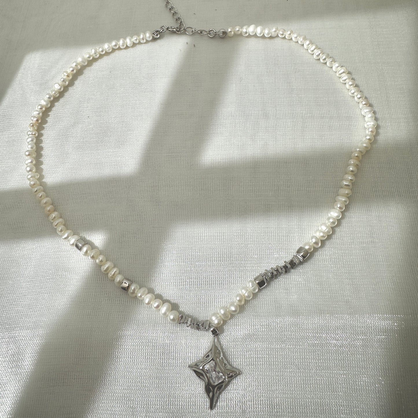 Lucky Star Pearl Necklace