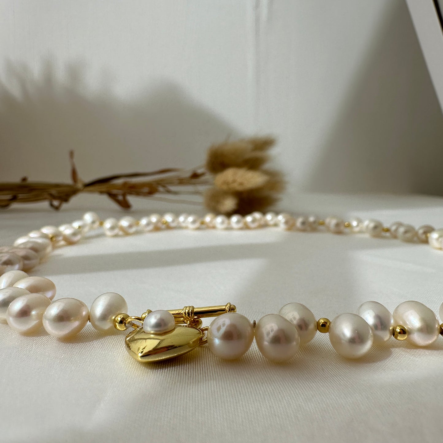 Pearl Silver Necklace