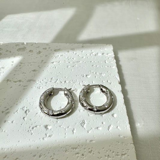 Luxe Diamond Hood Earring