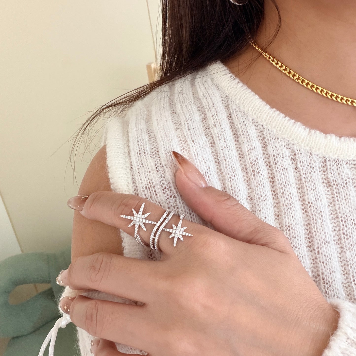 North Star Statement Ring