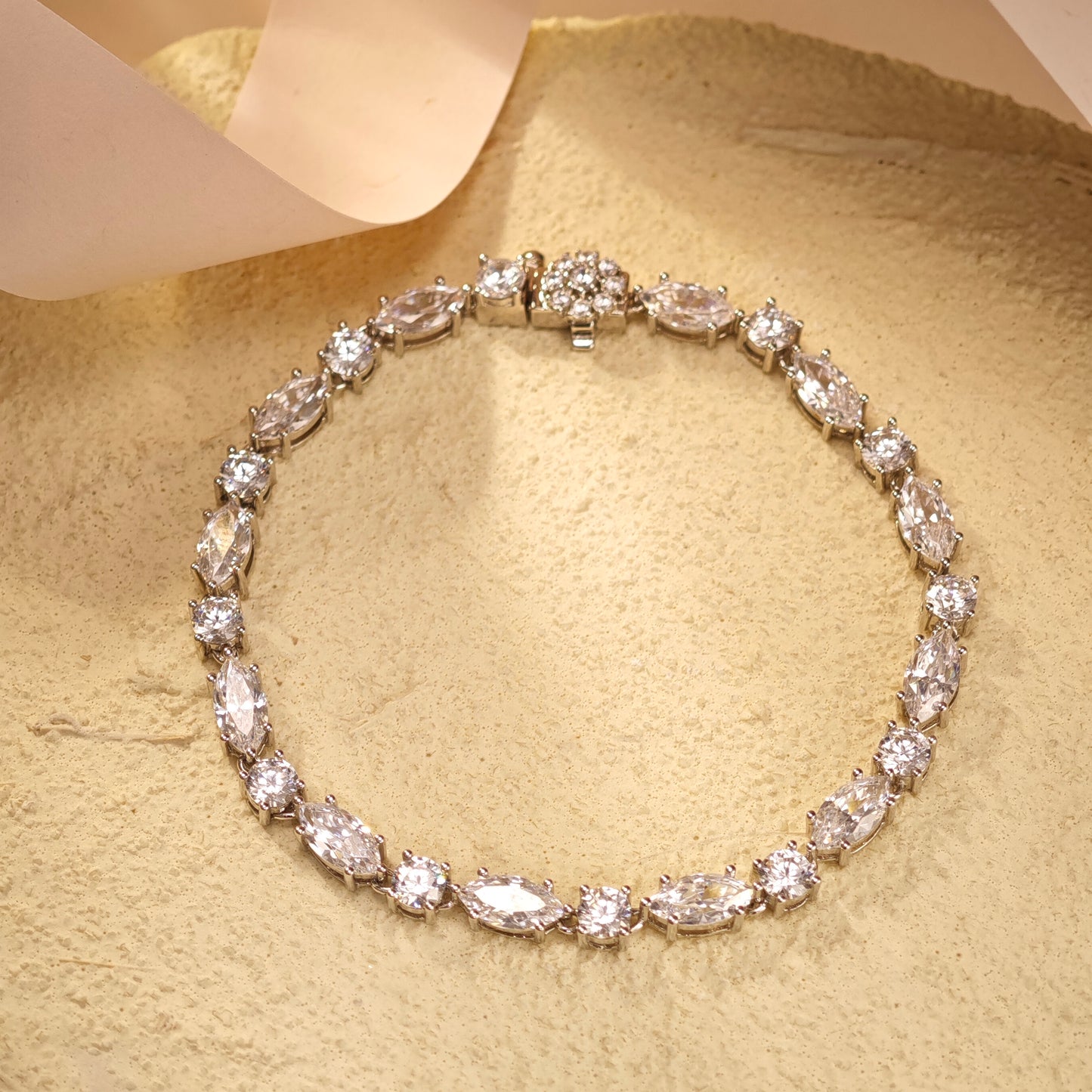 Radiance Oval-Cut Tennis Bracelet