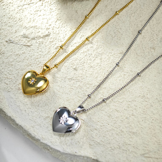Heart Locket Necklace