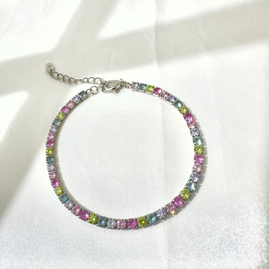 Rainbow Diamond Bracelet