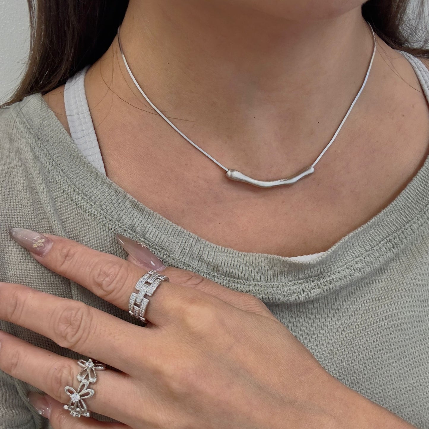 Silverscape Necklace
