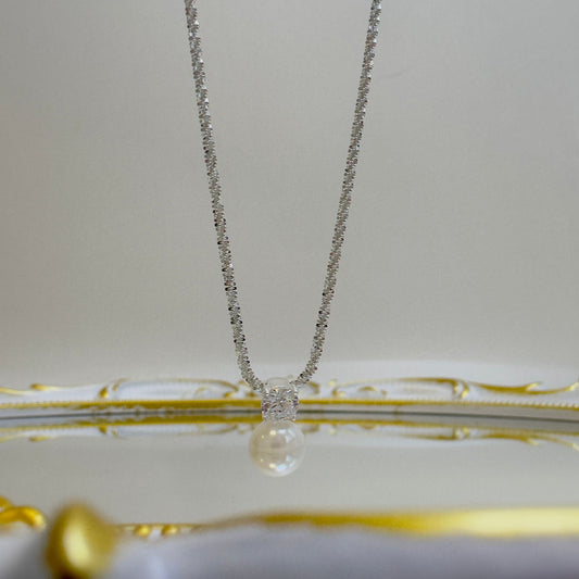 Lumière Pearl Drop Necklace