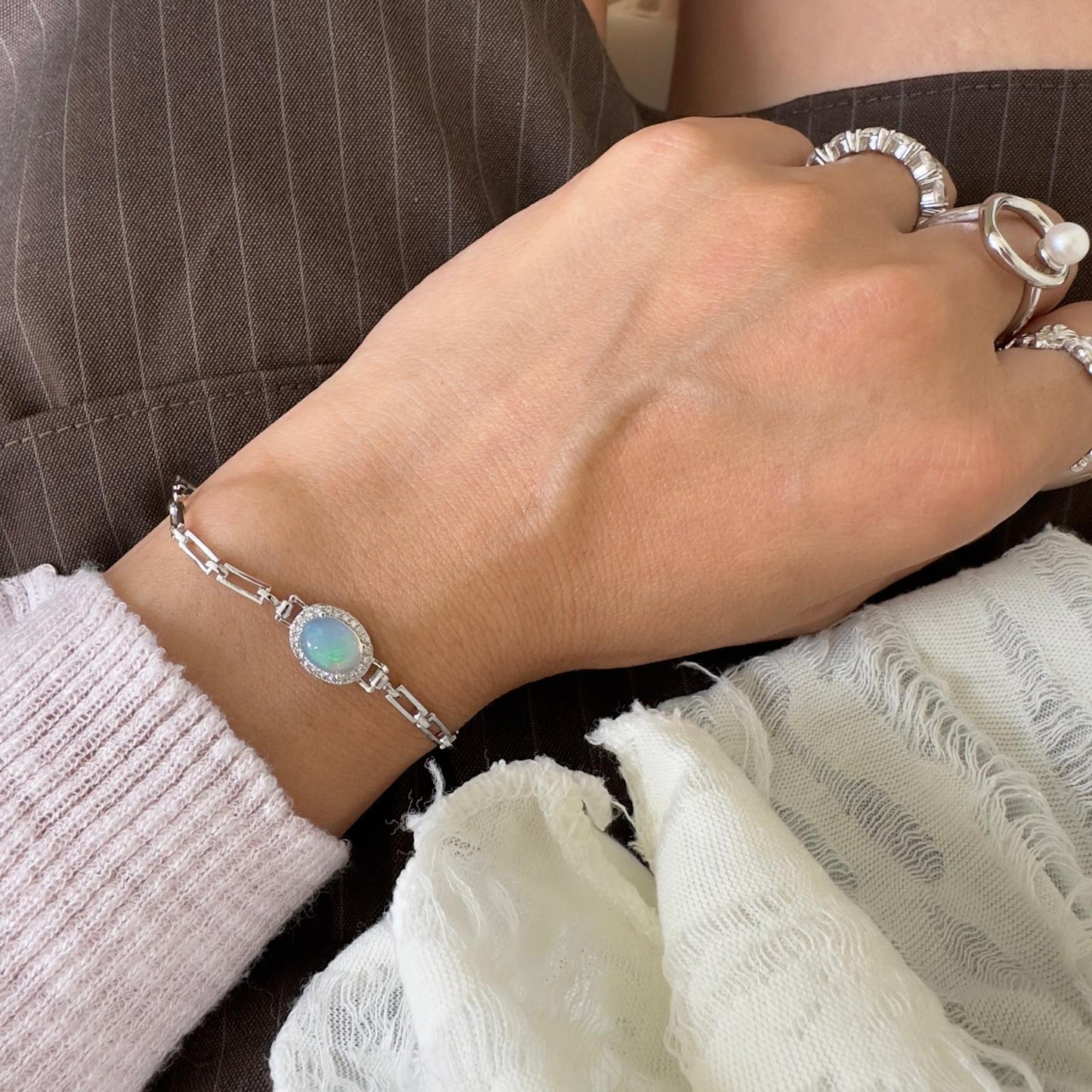 Celestia Opal Bracelet
