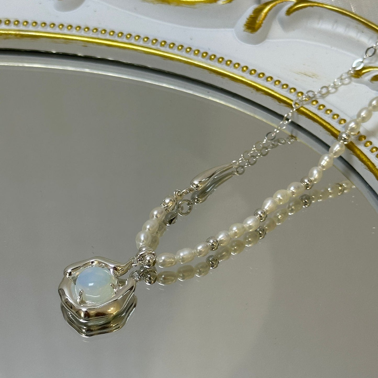 Moon in My Hands Necklace