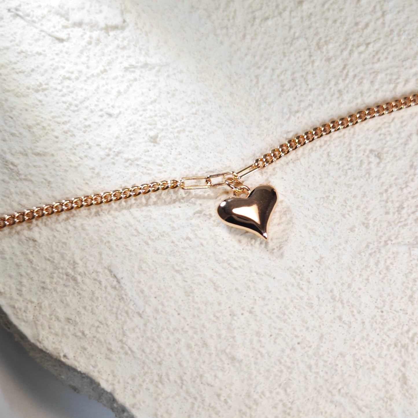 Heart Charm Bracelet