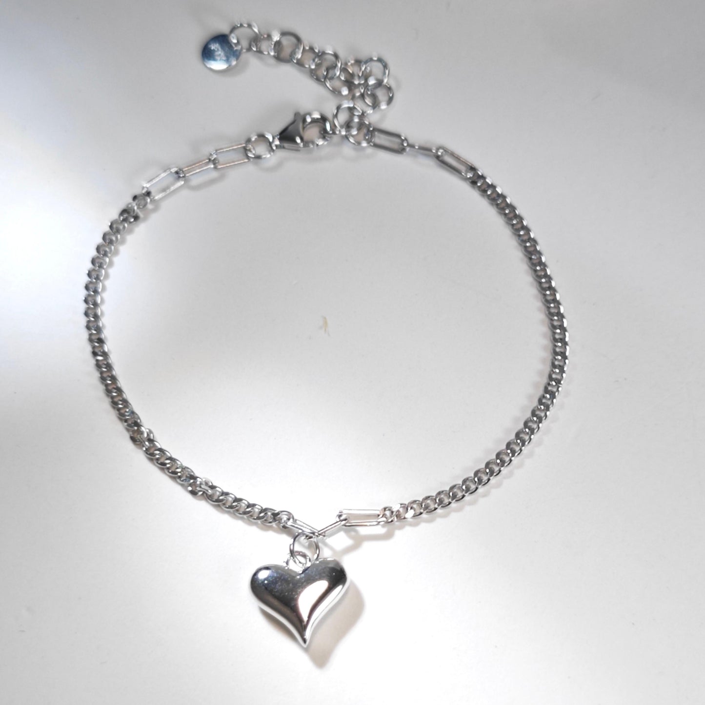 Heart Charm Bracelet