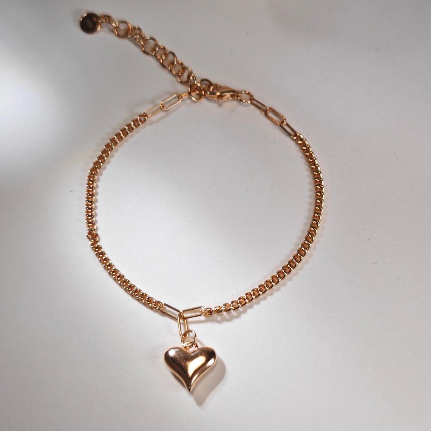 Heart Charm Bracelet