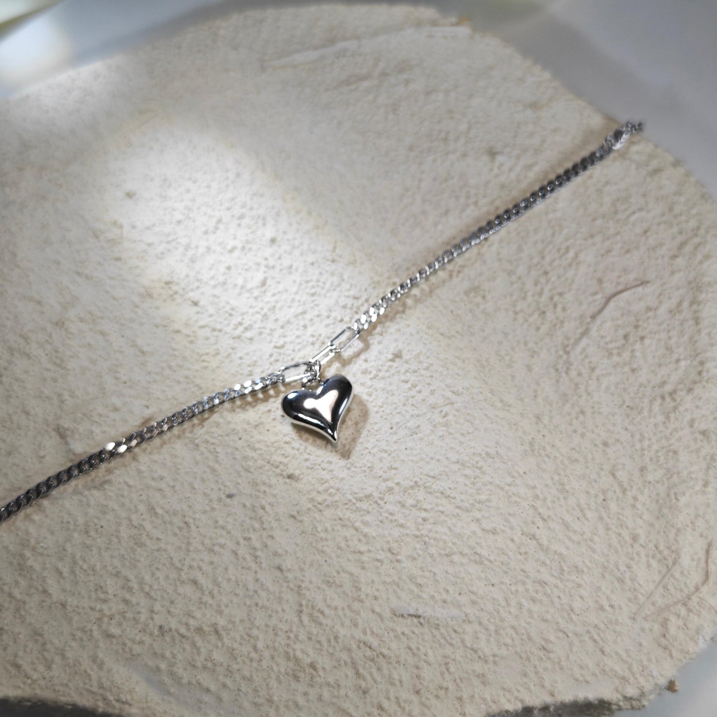 Heart Charm Bracelet