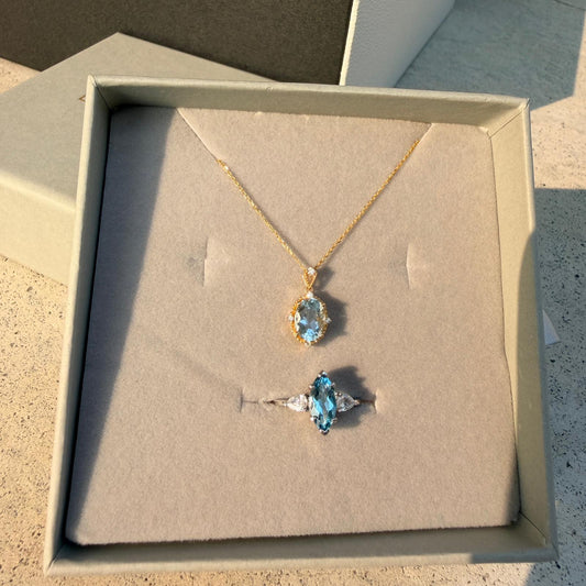 Set C – Premium Aquamarine Luxe Set